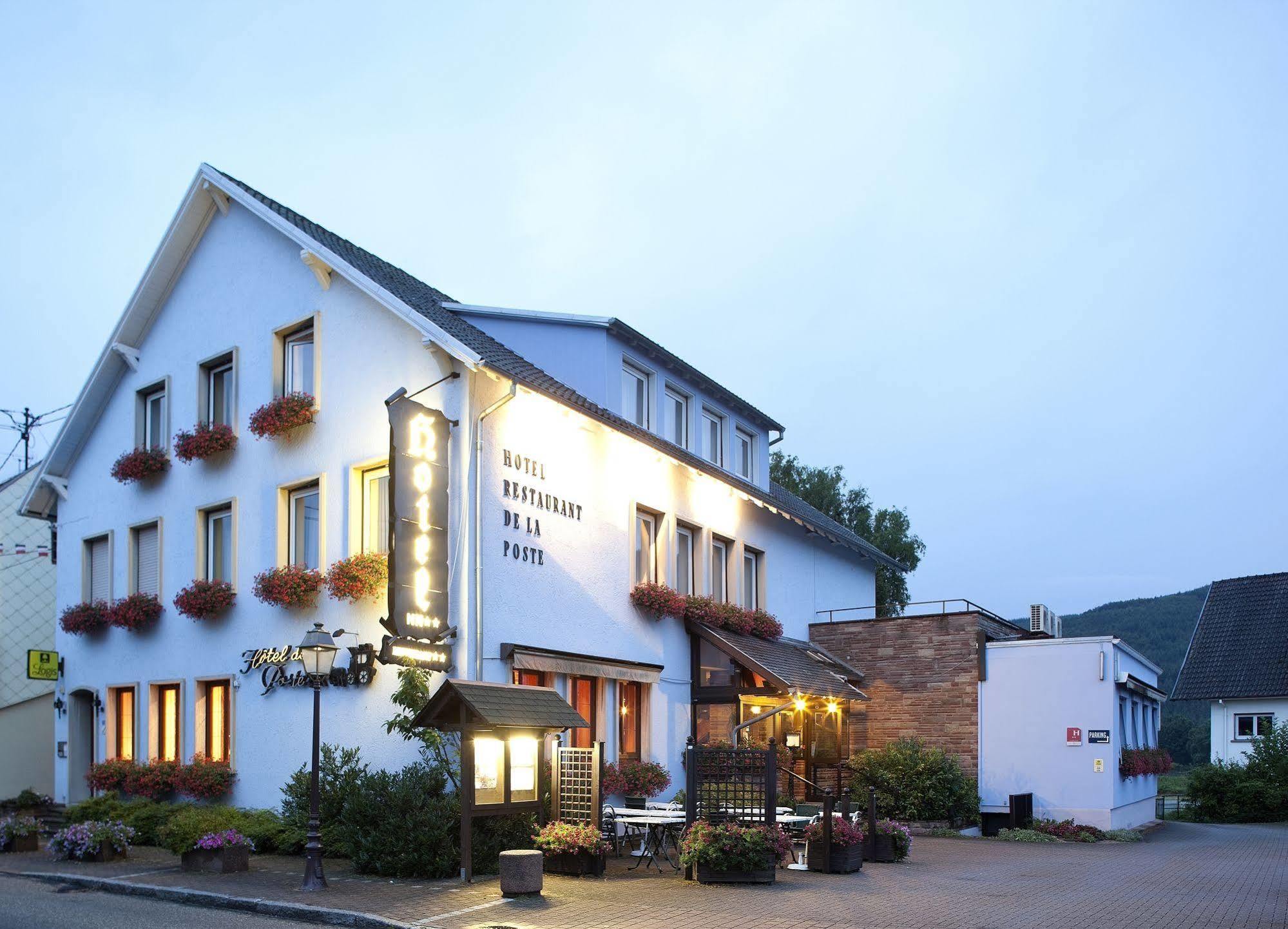 Logis Hotel-Restaurant De La Poste Урматт Экстерьер фото
