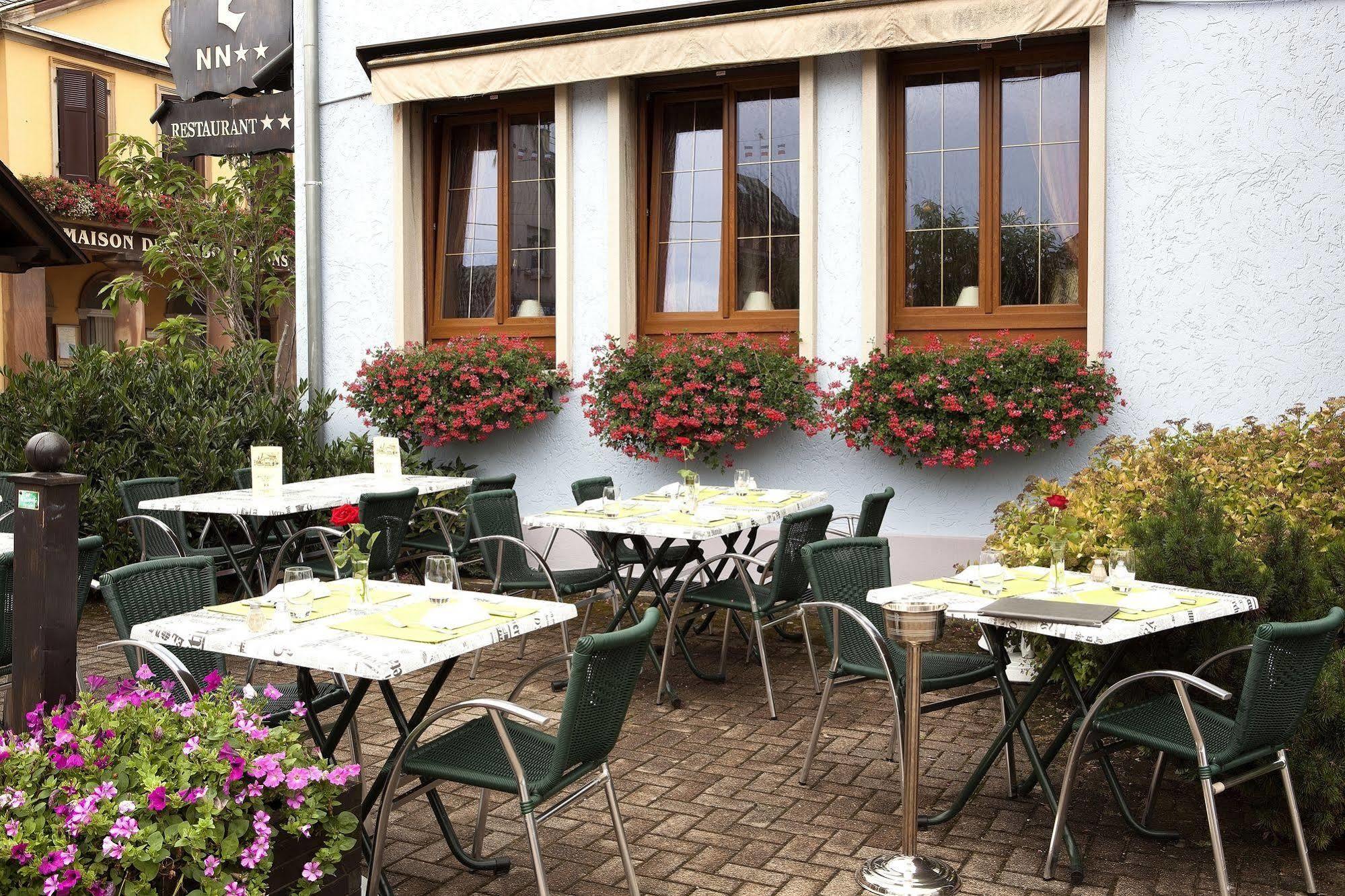 Logis Hotel-Restaurant De La Poste Урматт Экстерьер фото